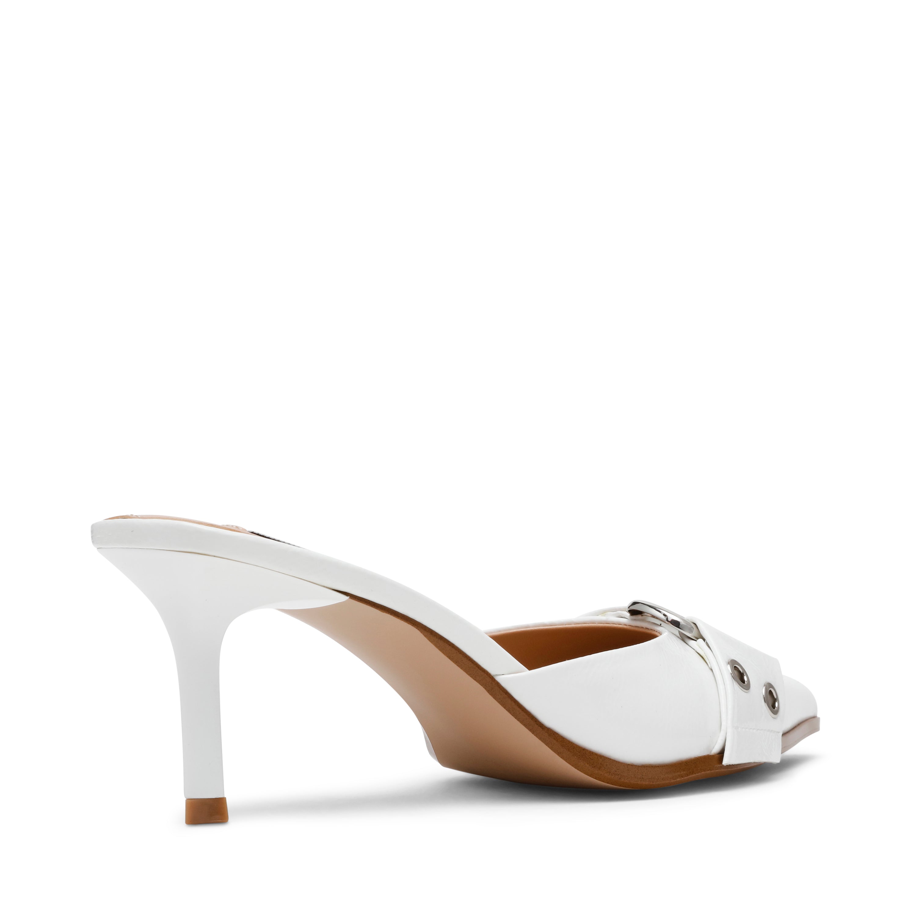 Sandalias De Tacón Hiatus Blancas