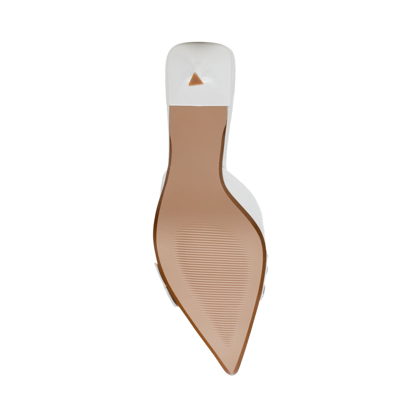 Sandalias De Tacón Hiatus Blancas