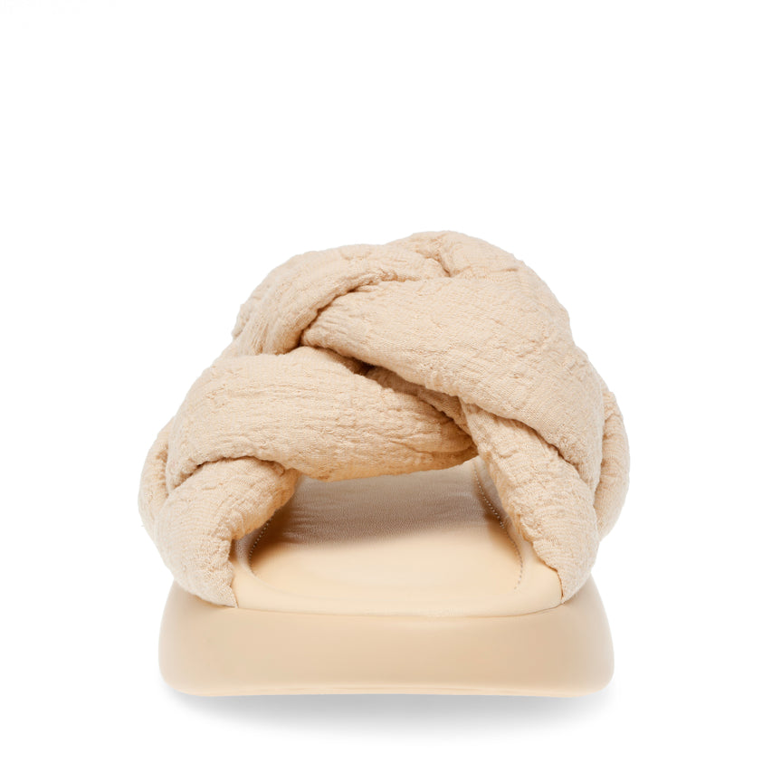 Sandalias planas Hold On beige