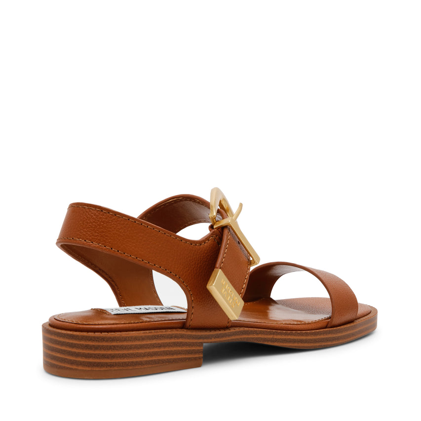 Sandalias planas Islander café