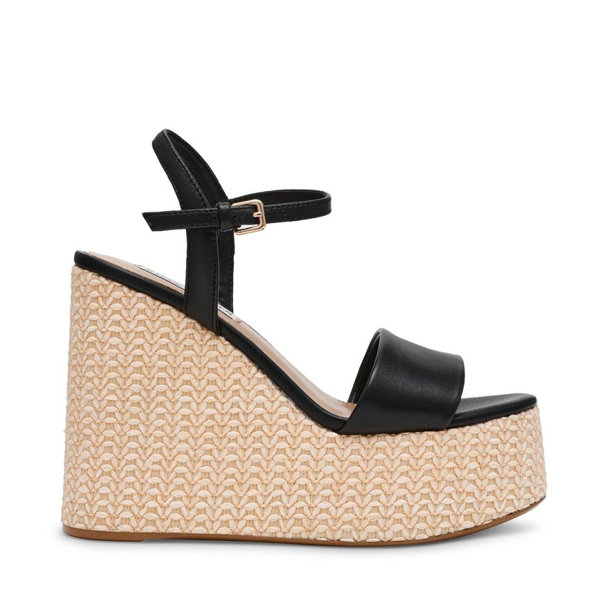 Sandalias De Plataforma Lennix Negras