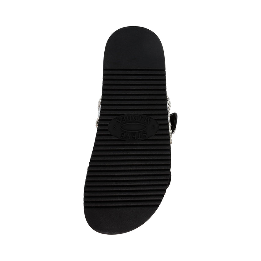 Sandalias planas Majesta negras