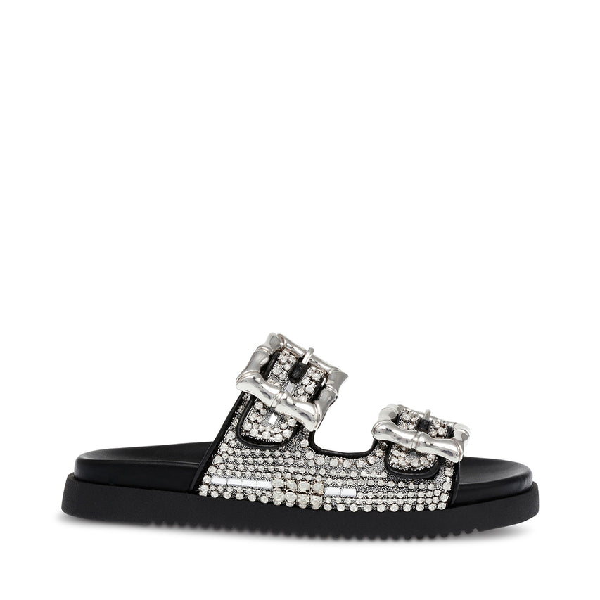 Sandalias planas Majesta negras
