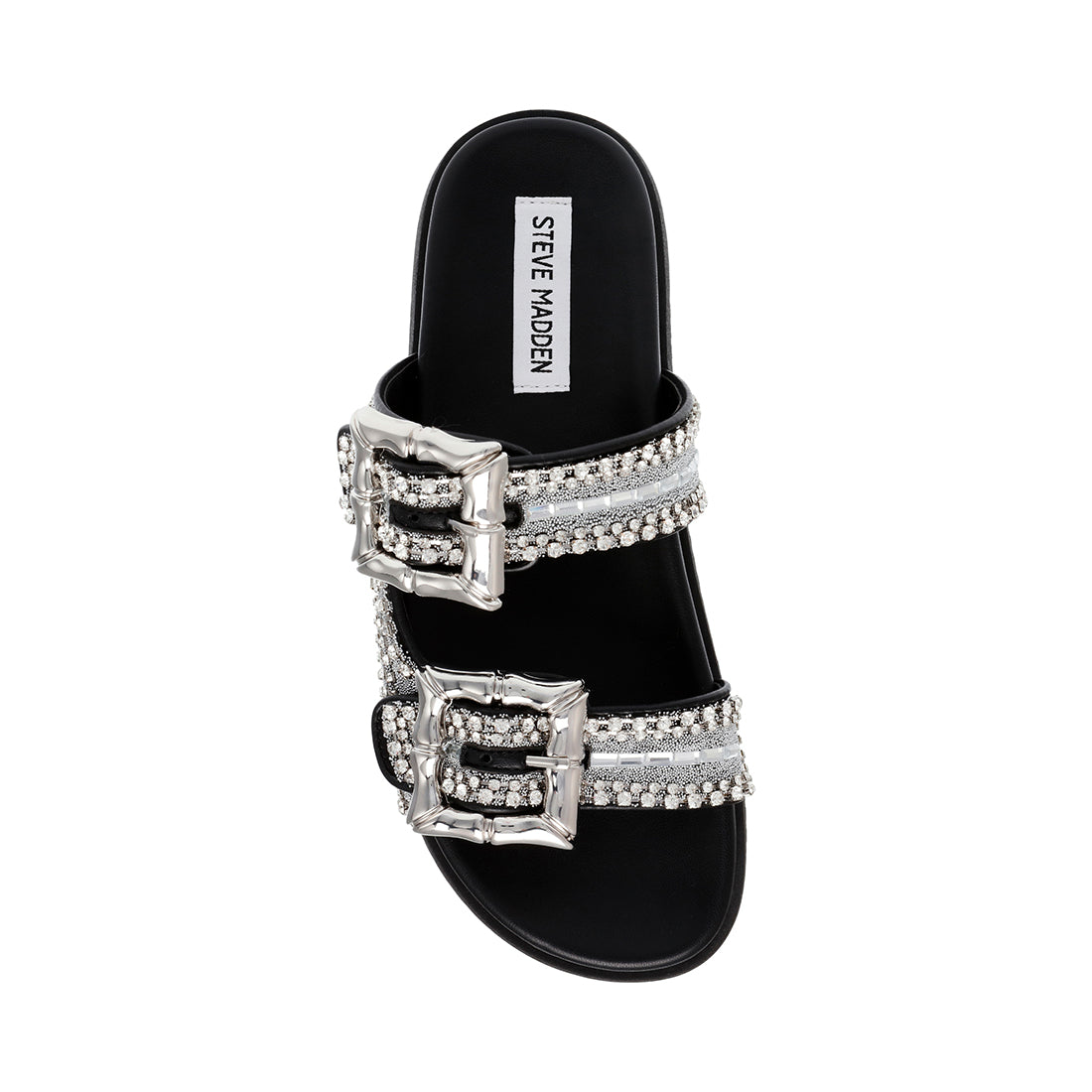 Sandalias planas Majesta negras
