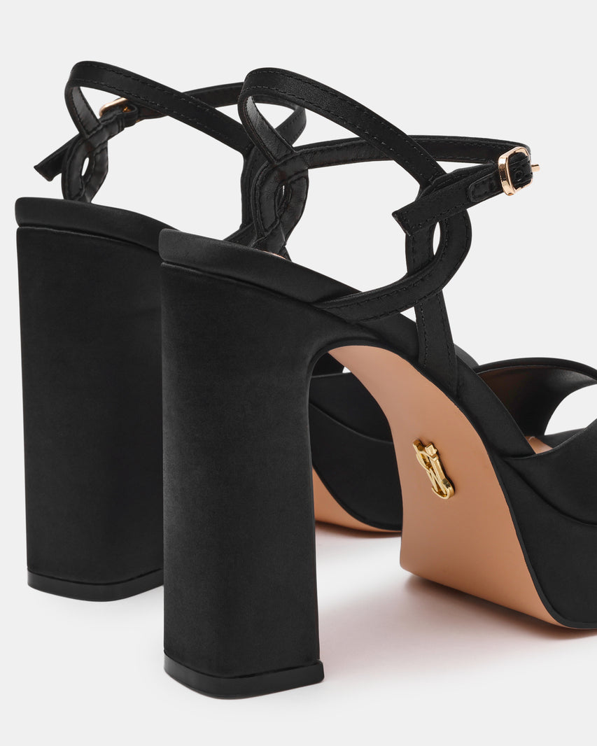 Sandalias de tacón Miliana Negras