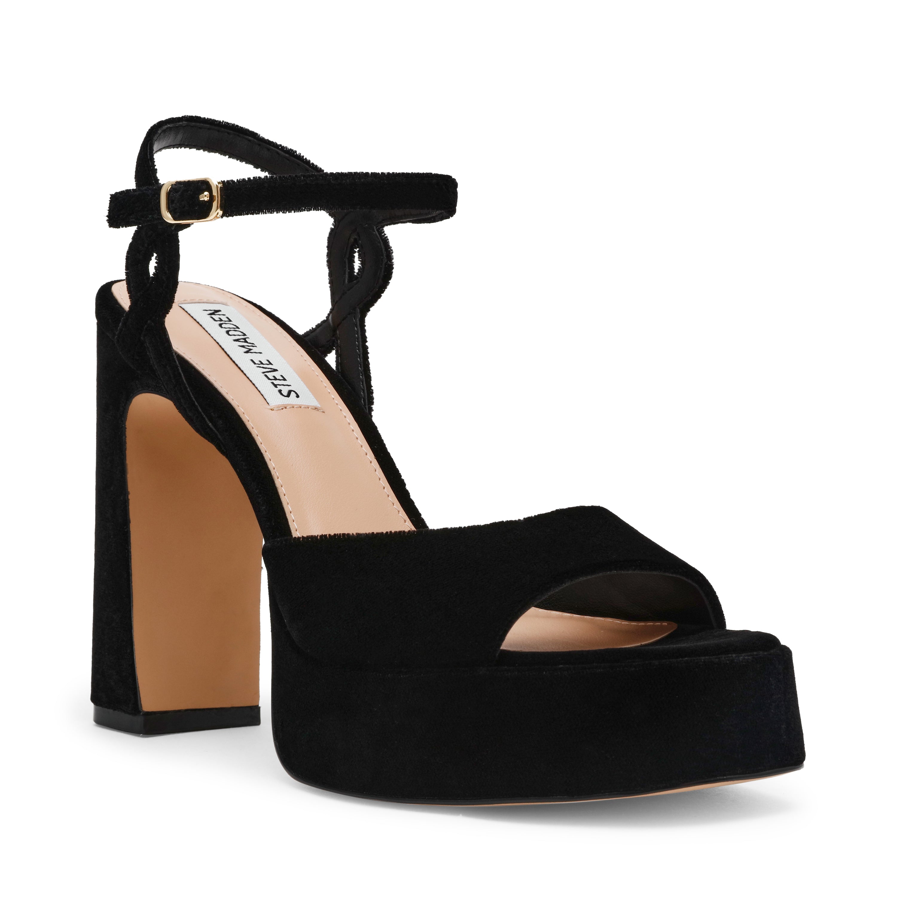Sandalias de tacón Miliana Negras