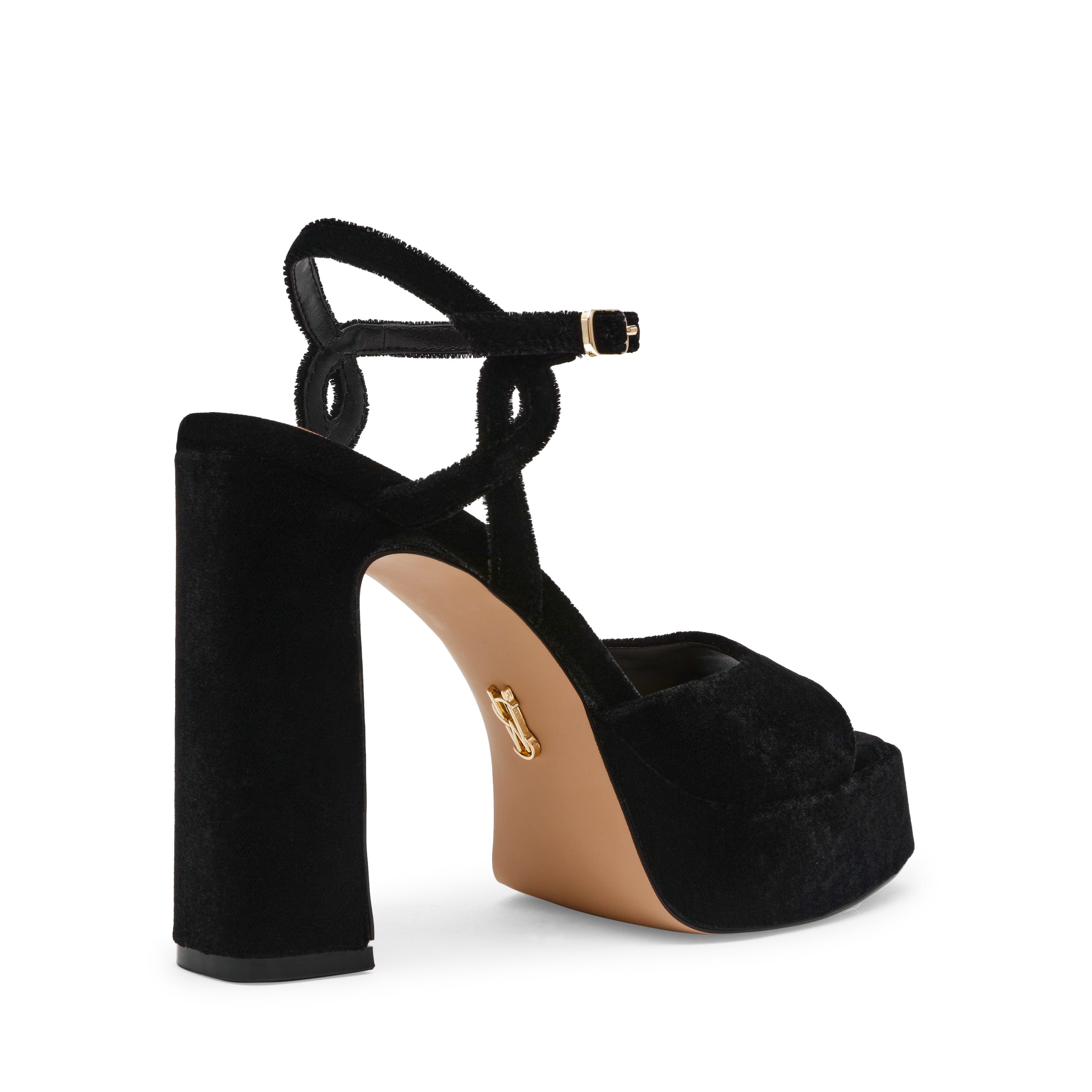 Sandalias de tacón Miliana Negras