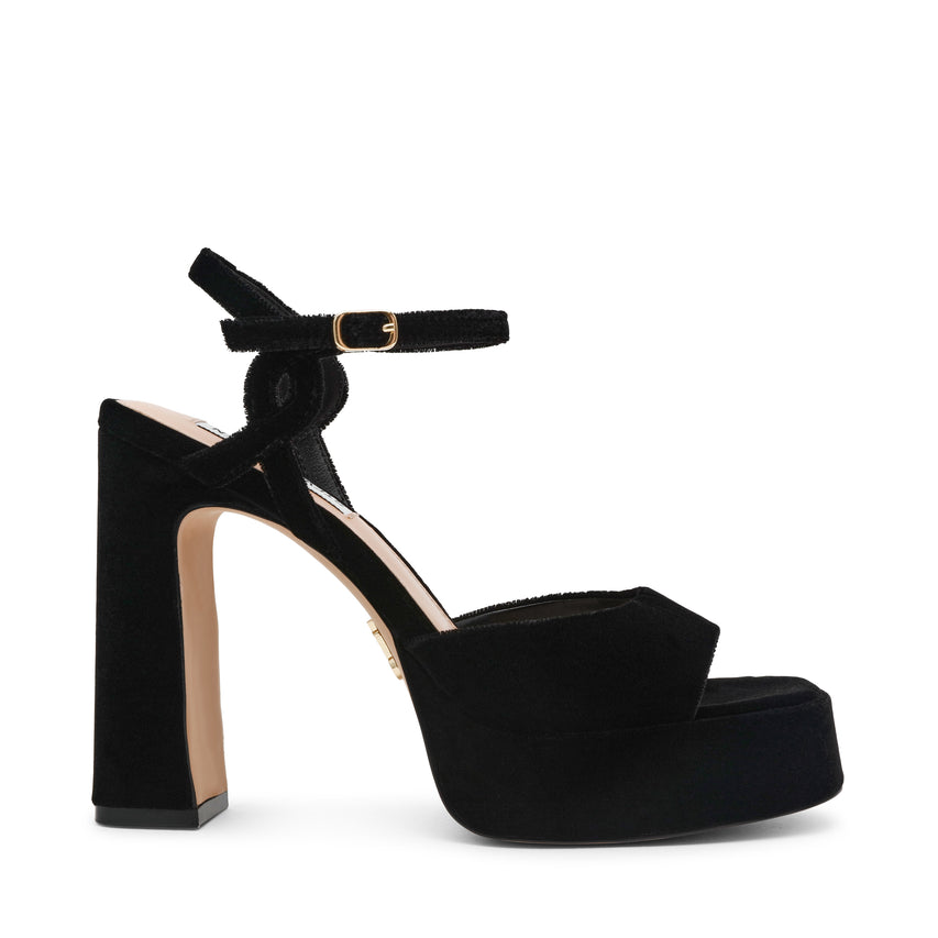 Sandalias de tacón Miliana Negras