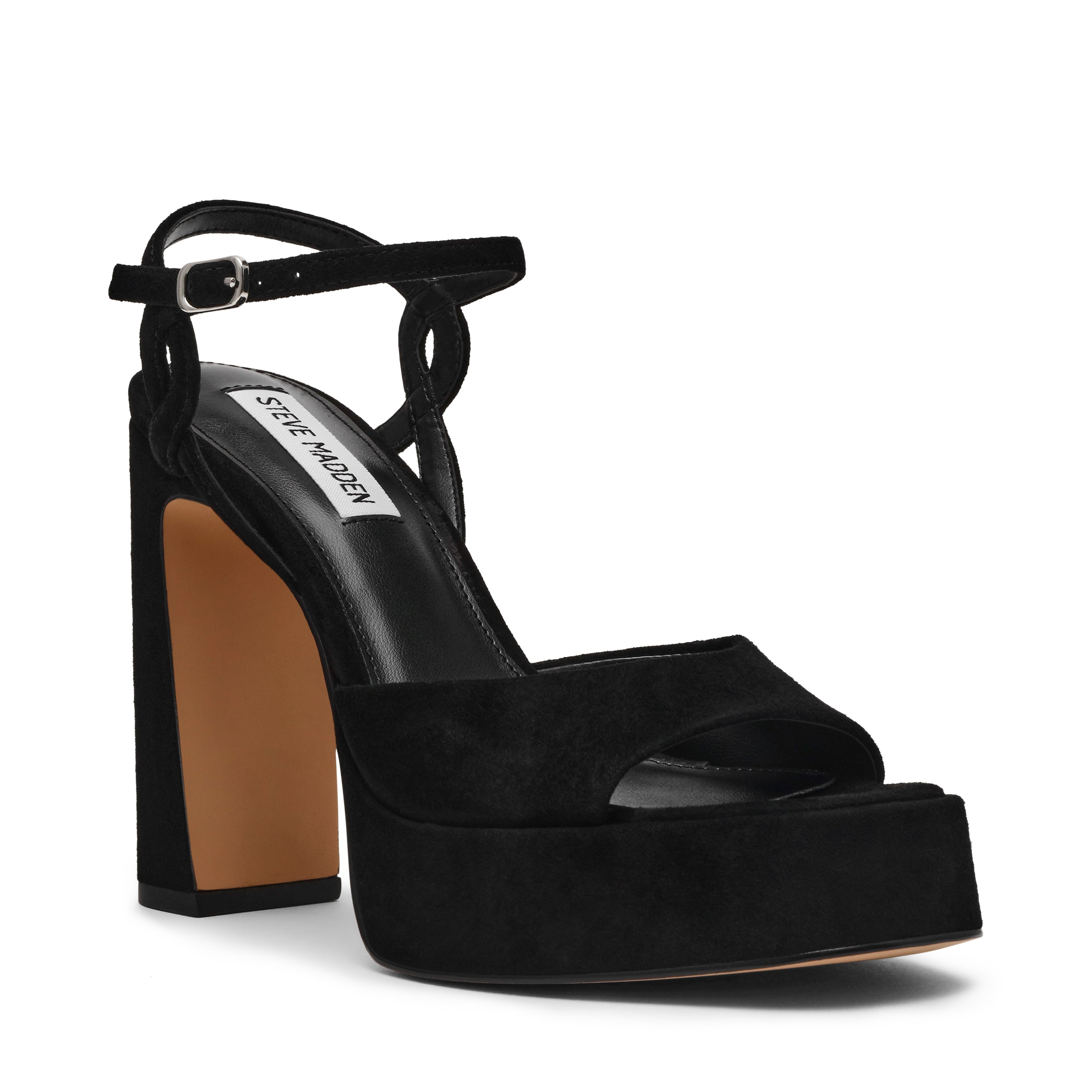 Sandalias de tacón Miliana Negro