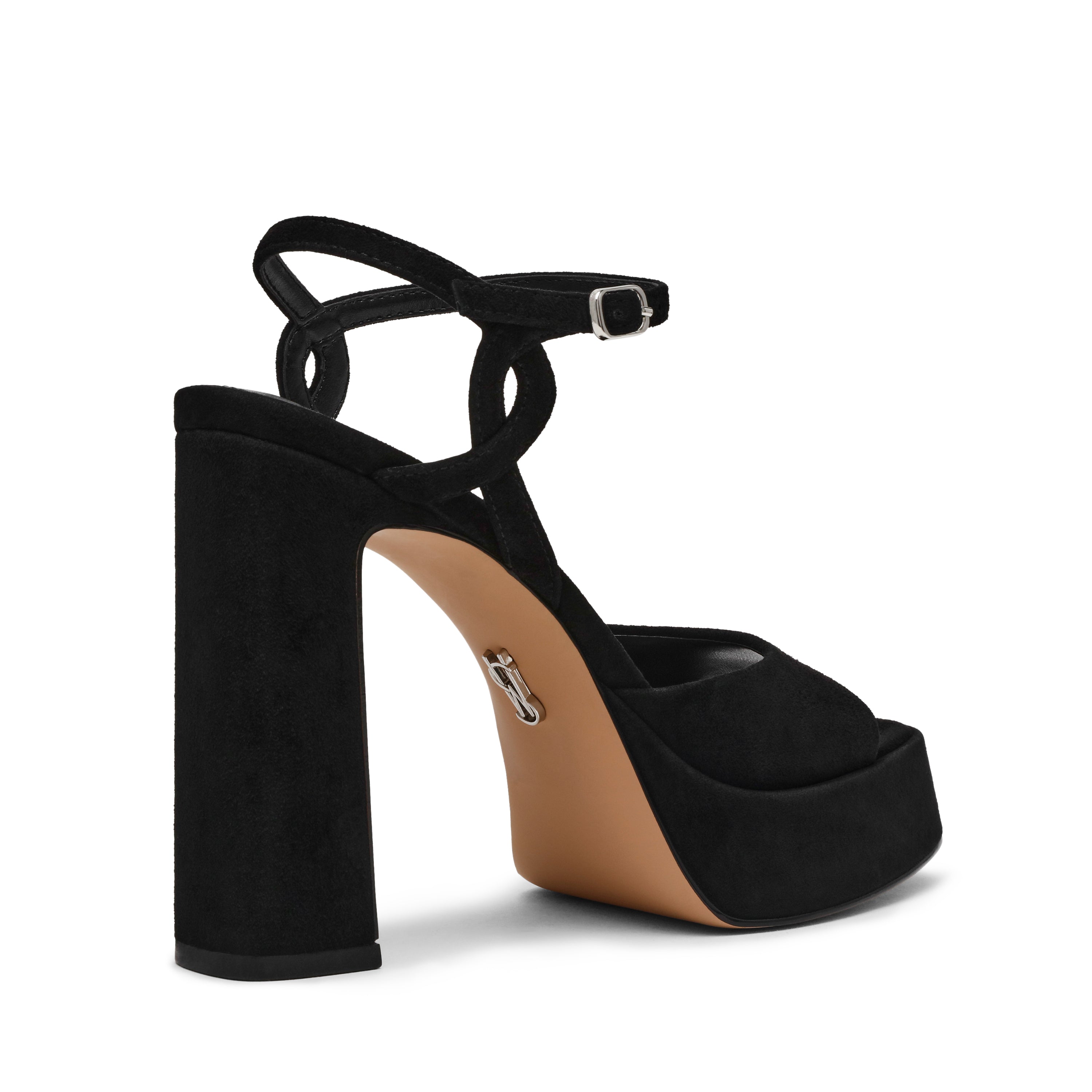 Sandalias de tacón Miliana Negro