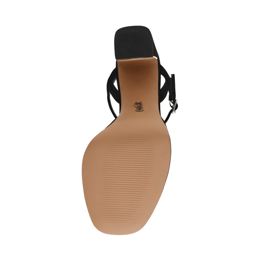 Sandalias de tacón Miliana Negro