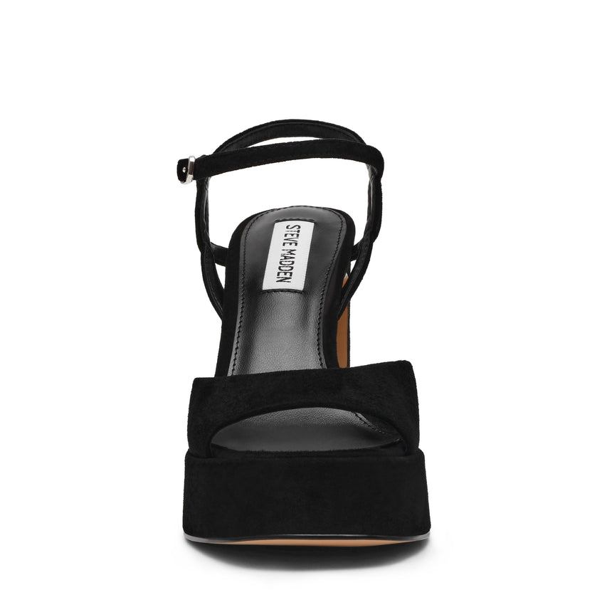 Sandalias de tacón Miliana Negro