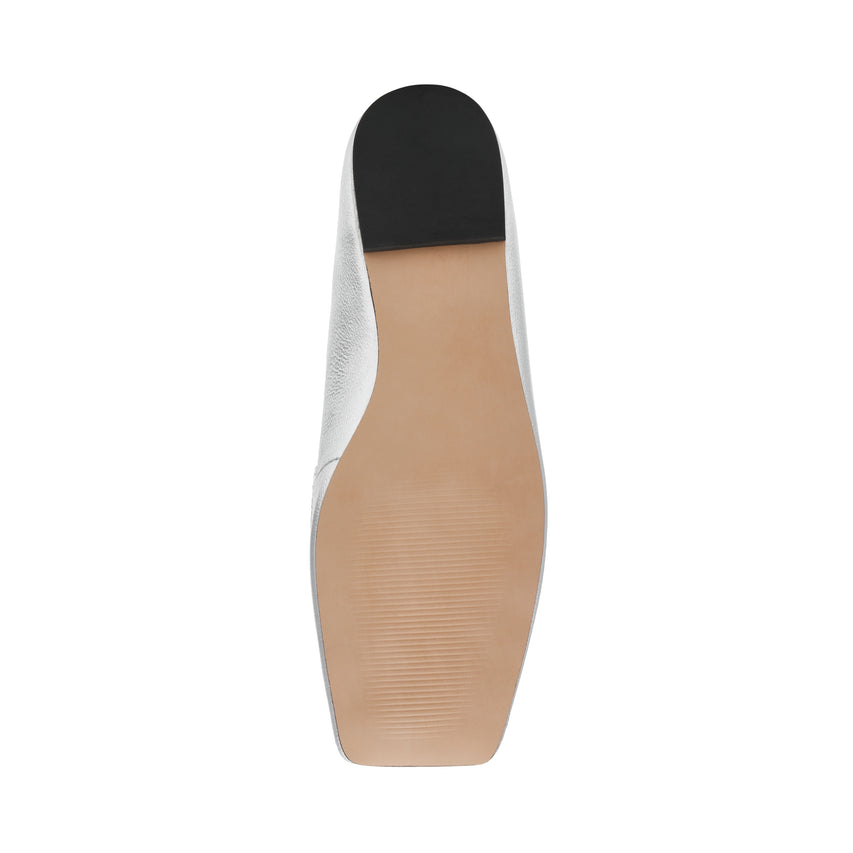 Mocasines Monarc Plateados