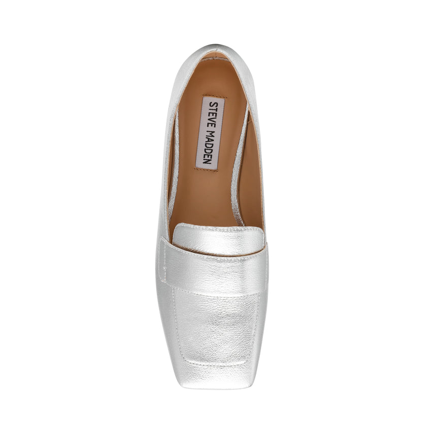 Mocasines Monarc Plateados
