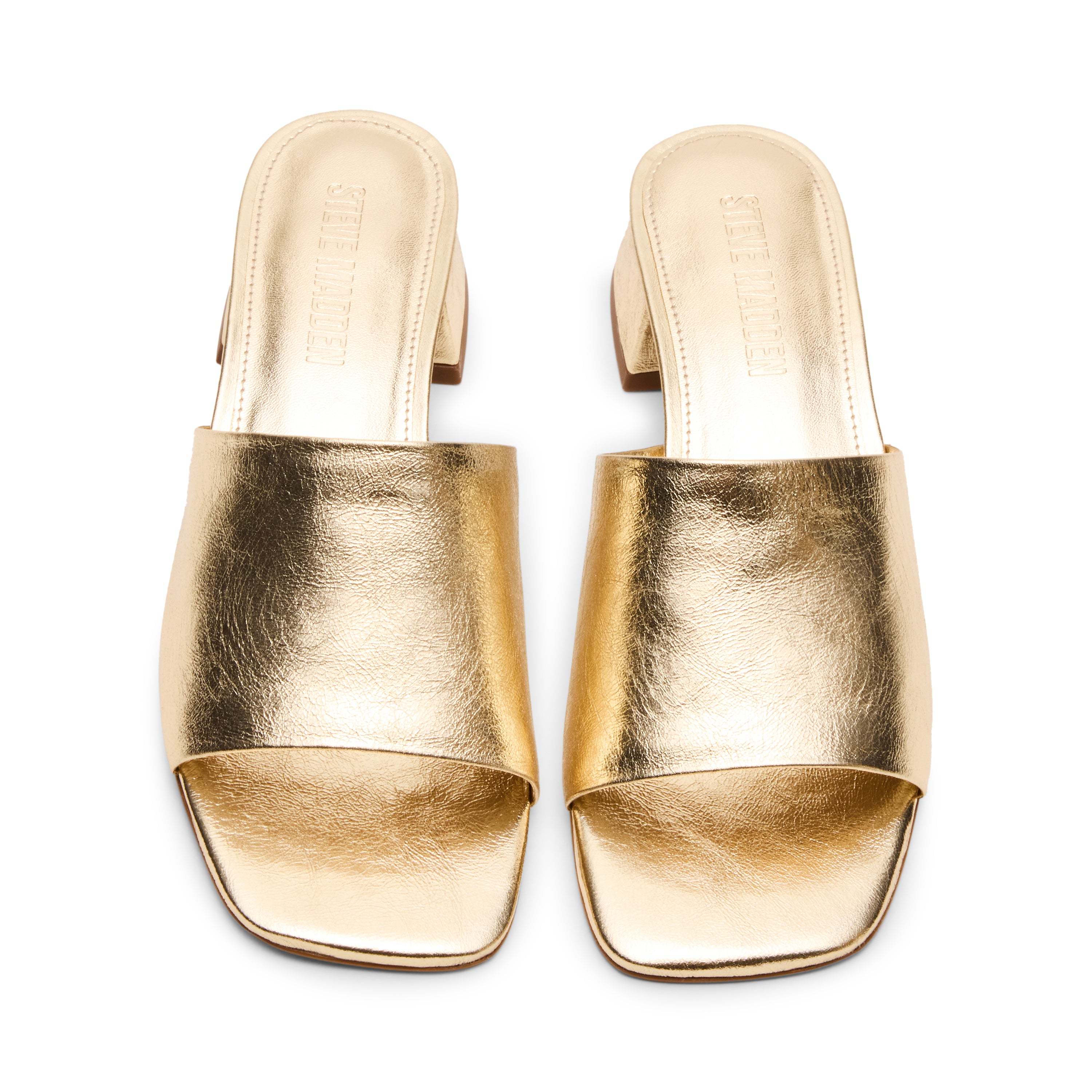 Sandalias Planas Montgomery Doradas