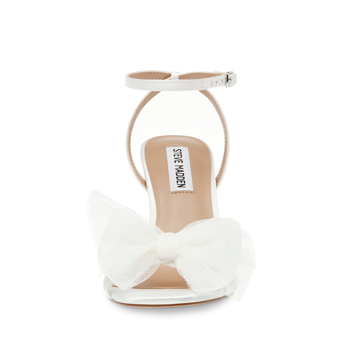 Sandalias De Tacón Nuptial Blancas