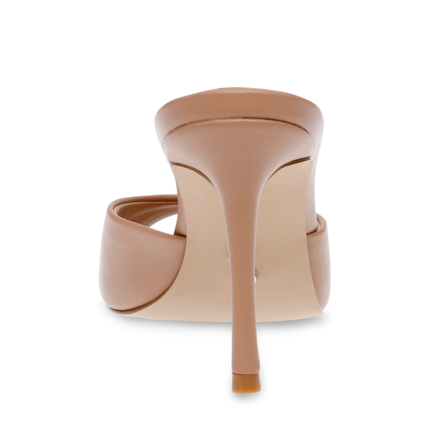 Sandalias de tacón Rollout Beige mate