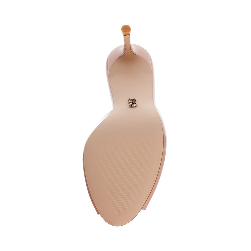 Sandalias de tacón Rollout Beige brillante