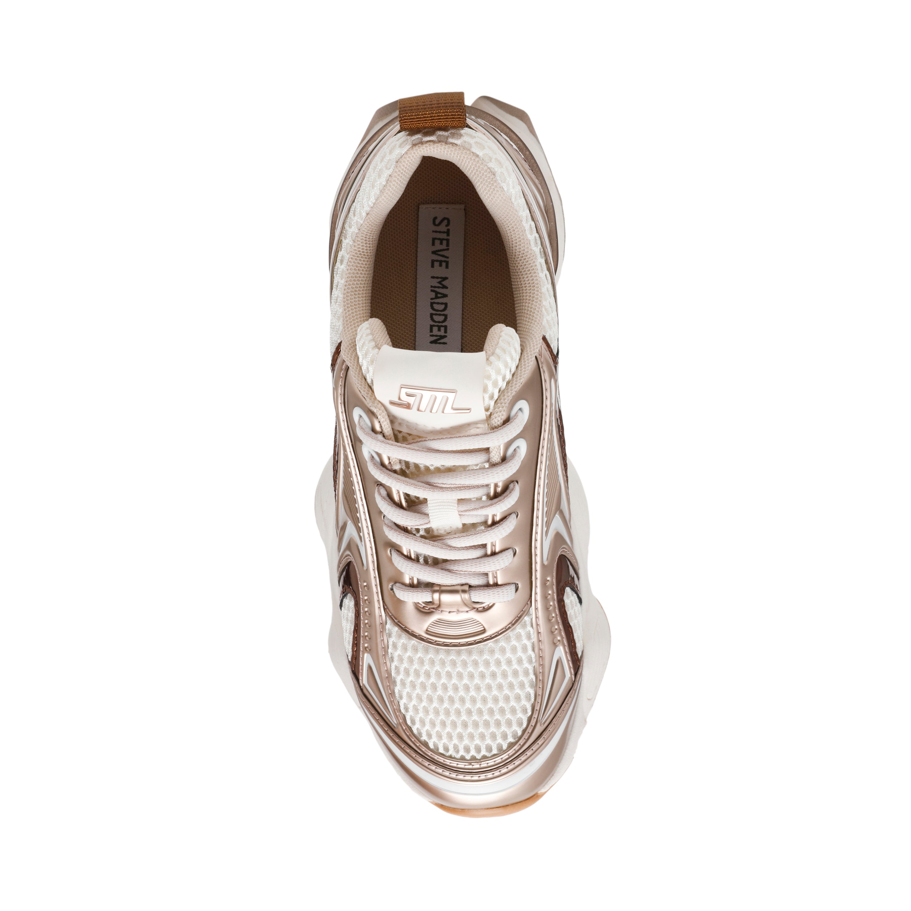 Zapatos Speedster-E Plateados Con Dorado - view 6