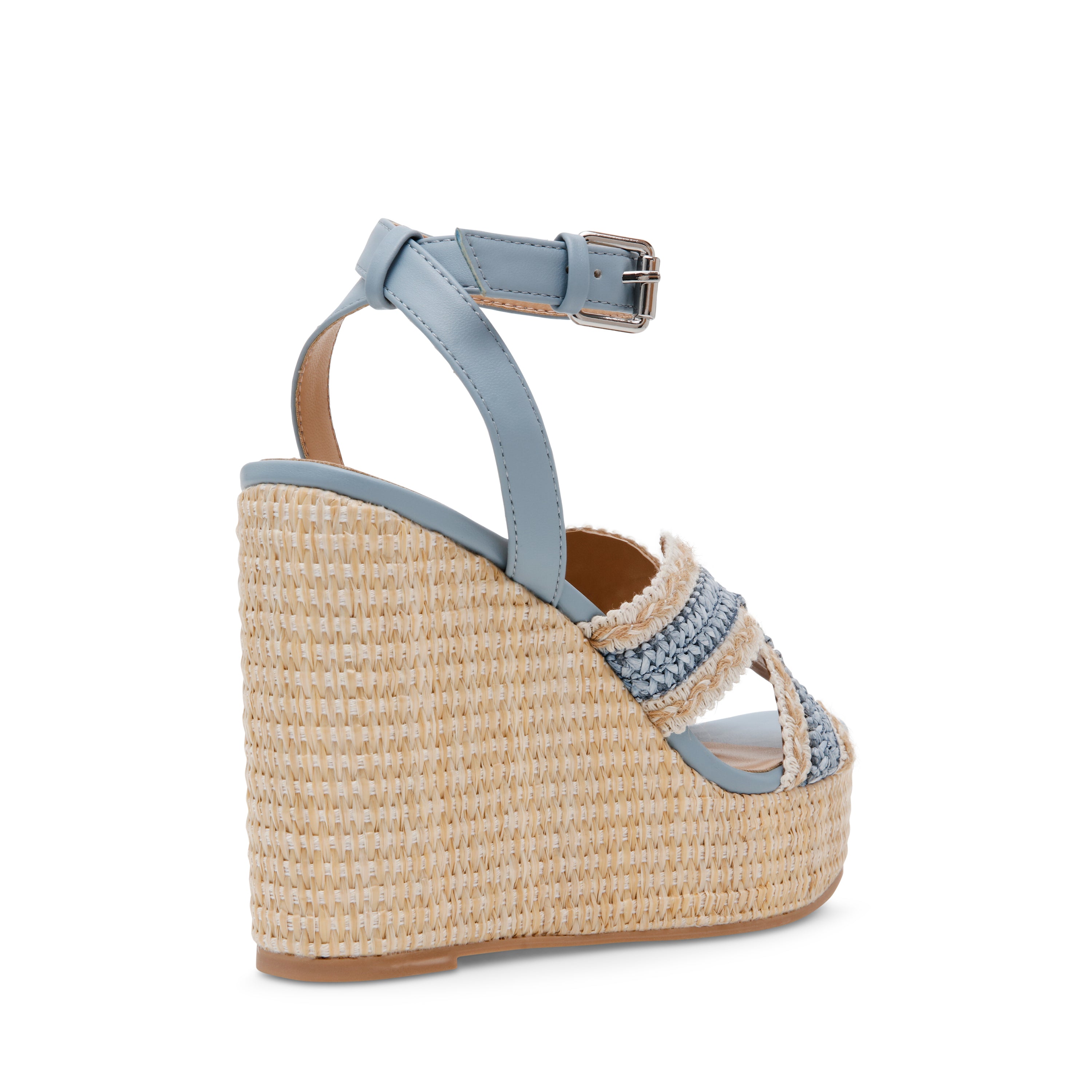 Sandalias De Plataforma Vickie Azul