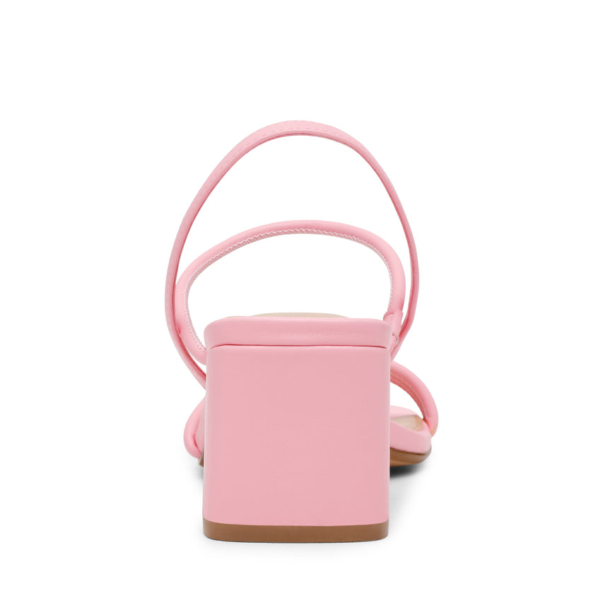 Sandalias de tacón Zellie rosadas