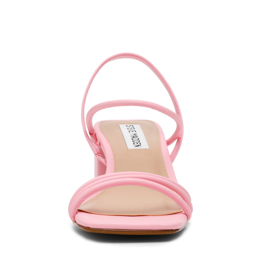 Sandalias de tacón Zellie rosadas