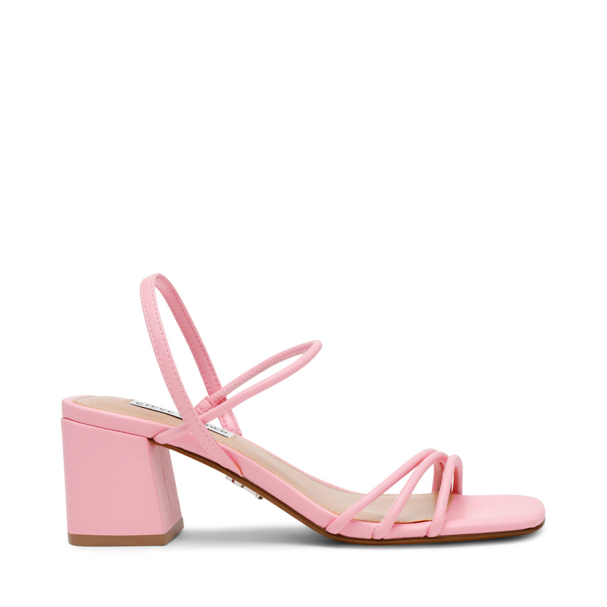 Sandalias de tacón Zellie rosadas