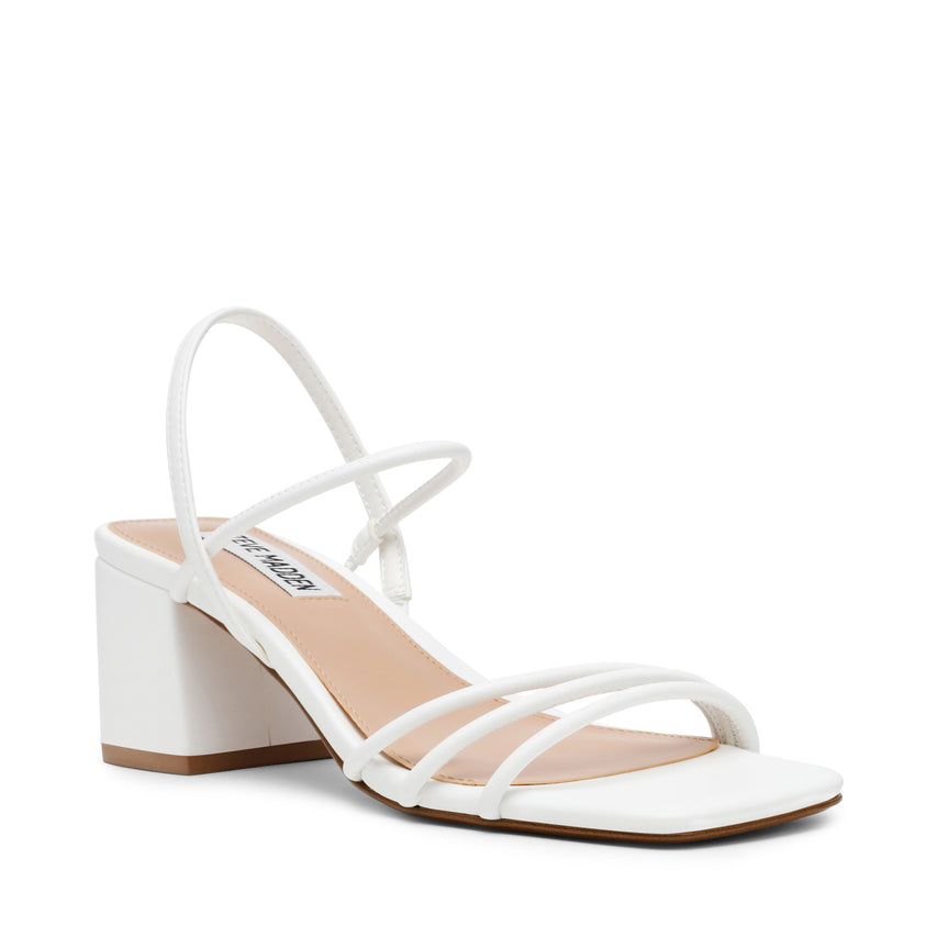 Sandalias De Tacón Zellie Blancas