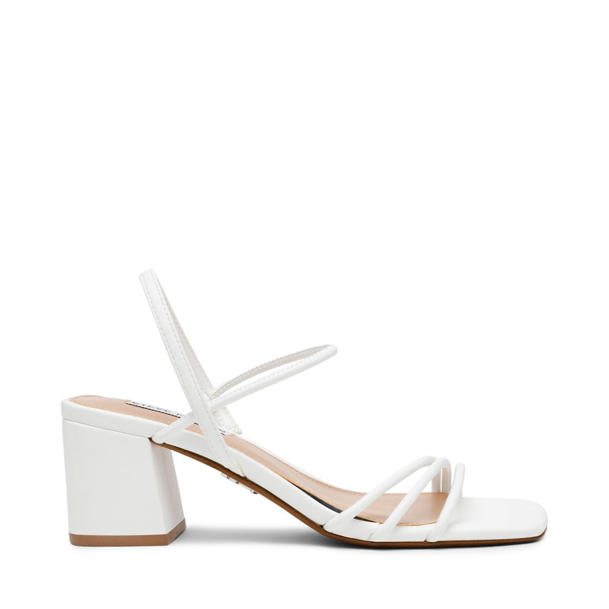 Sandalias De Tacón Zellie Blancas