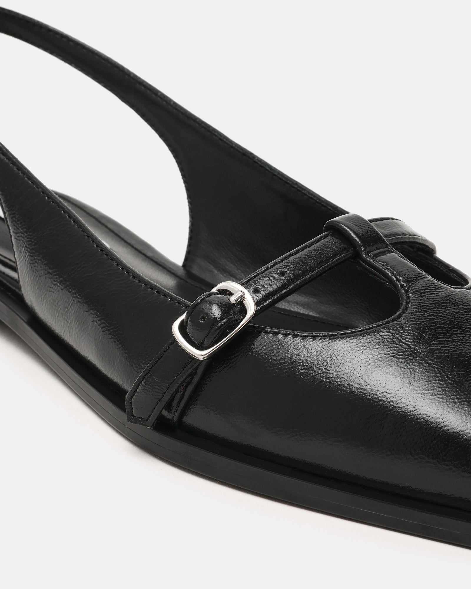 Zapatos planos Synergy Negros - view 8
