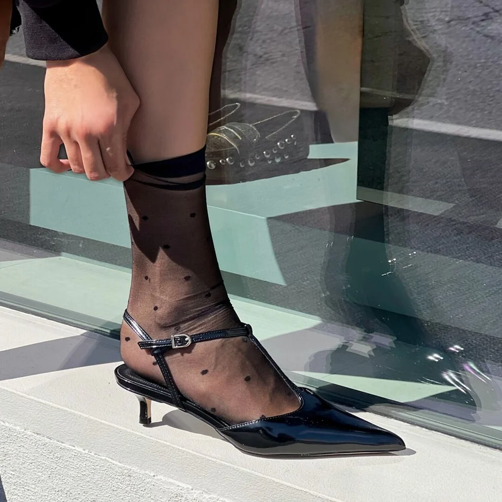 Tacones Stiletto Killer Negras - view 8