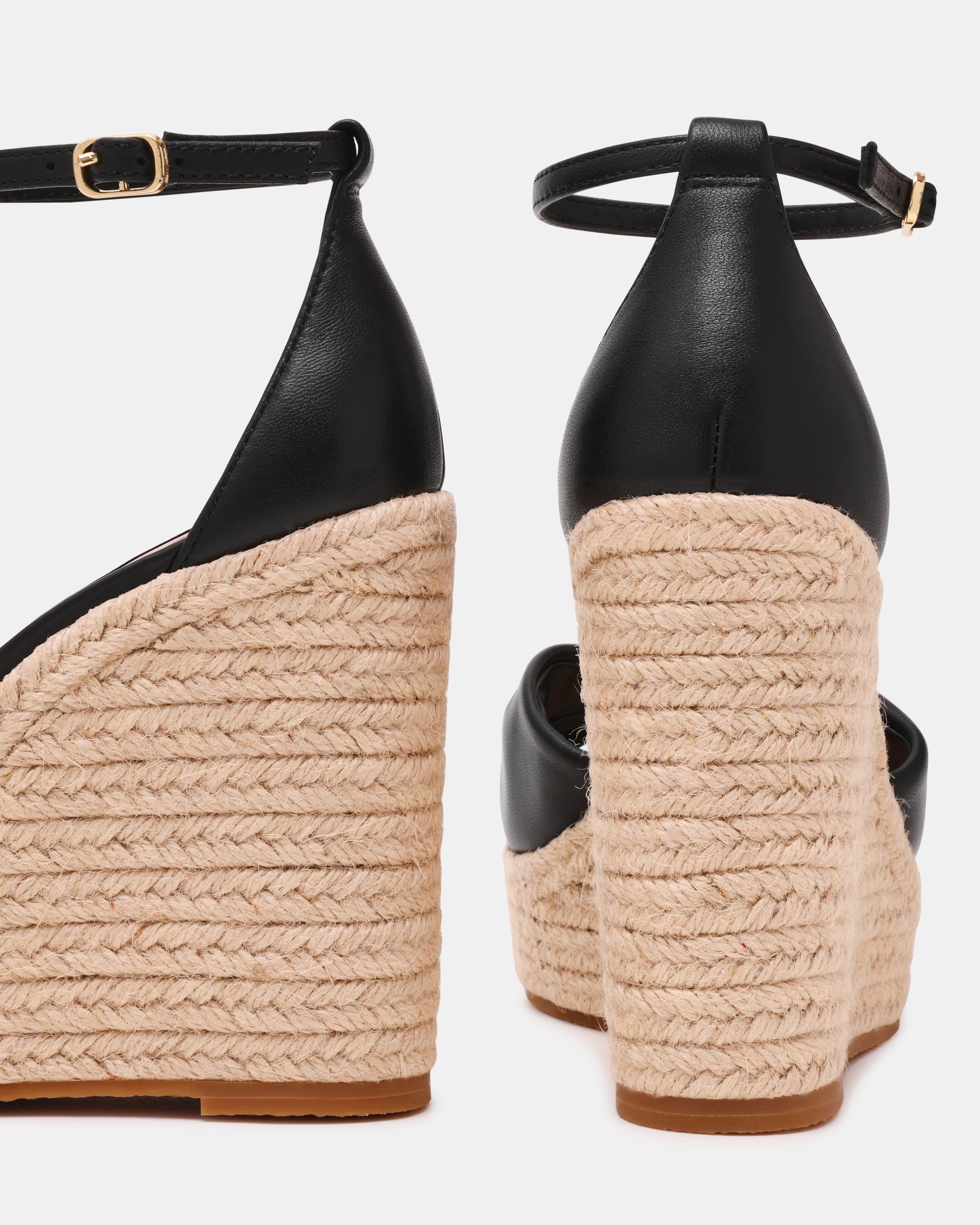 Sandalias de plataforma Taliya Negras