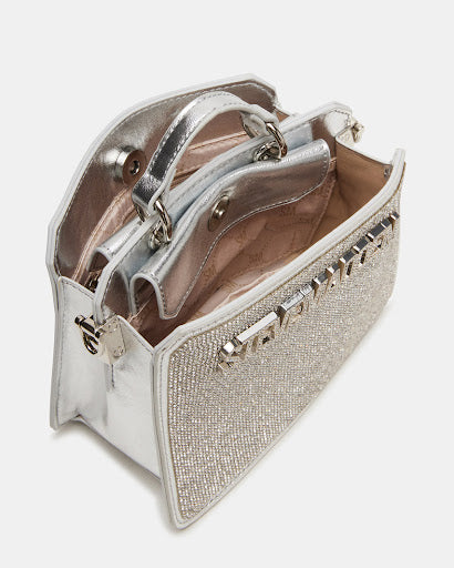 Cartera Bevelynrr Plateado