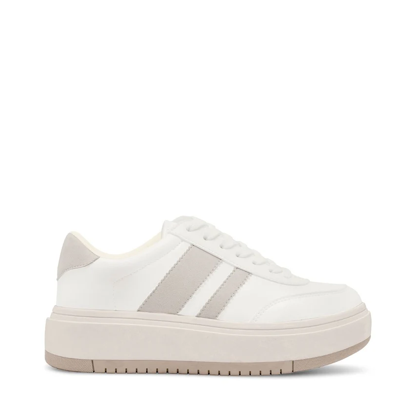 Zapatos Navida Blanco y Gris