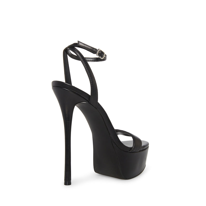 Sandalias De Tacón Justify Negras