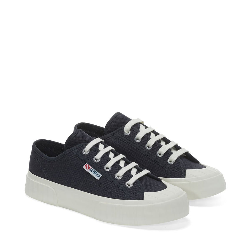 Zapatos Clásicos Azules 2630 Stripe Superga