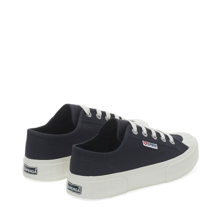 Zapatos Clásicos Azules 2630 Stripe Superga