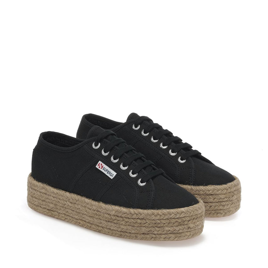 Zapatos Plataforma Negros 2790 Rope