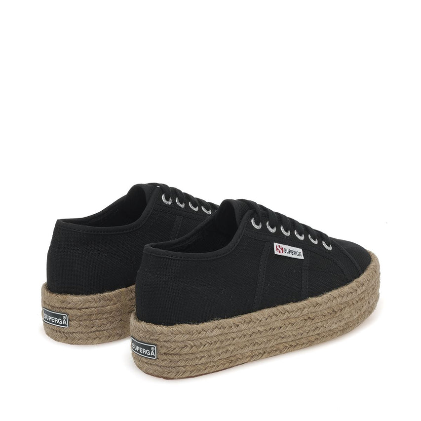 Zapatos Plataforma Negros 2790 Rope